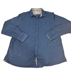 Flag & Anthem Button Up Madeflex Long Sleeve Shirt Moisture Wicking Men’s XL